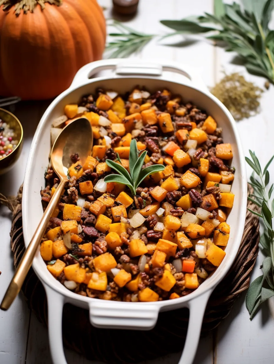 Ultimate Paleo Butternut Stuffing: A Whole30 Holiday Recipe